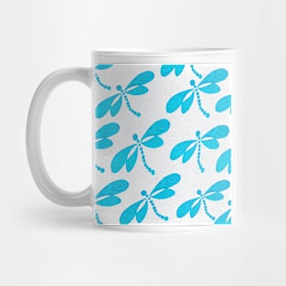 Dragonfly Blue Mug